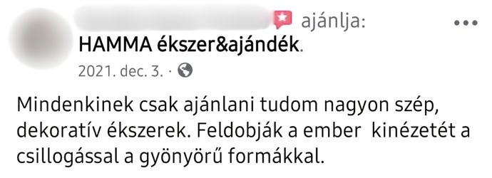 HAMMA ékszer&ajándék