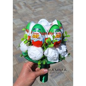   Kinder Joy csokor – egyedi ajándék kis gamereknek és édesszájú gyerekeknek 